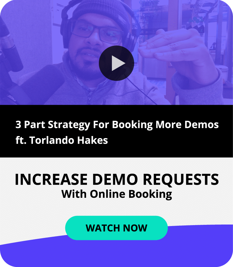 Link to video cast on increasing demo requests