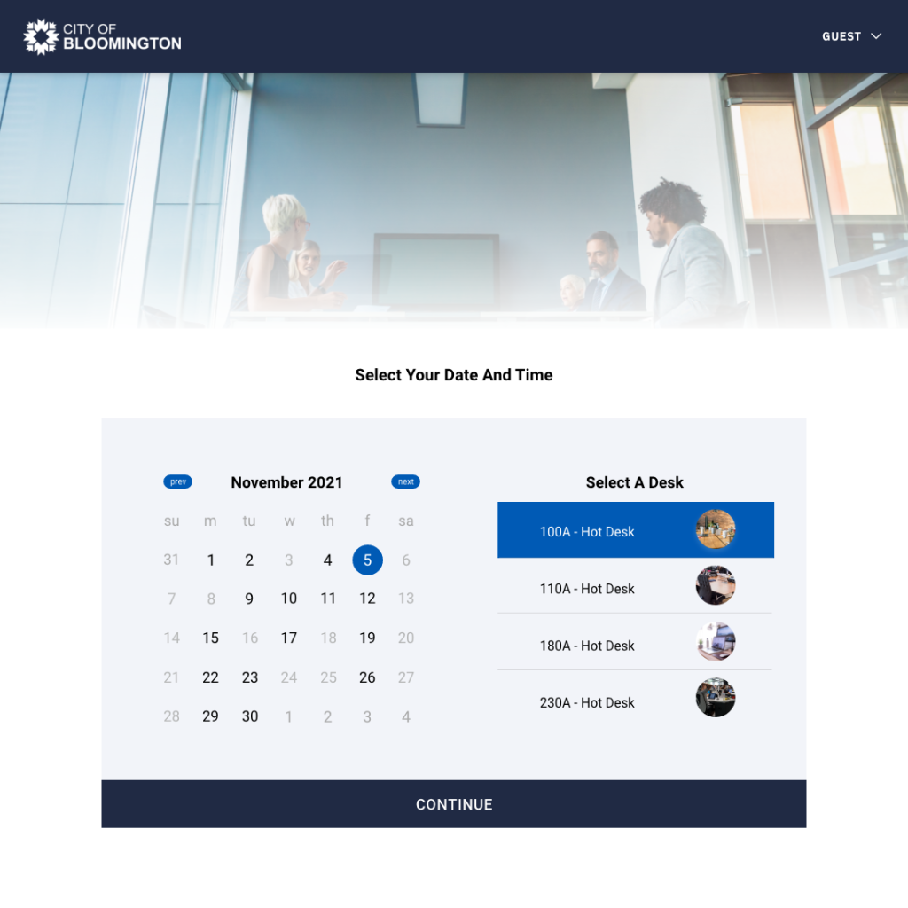 Integrated white label booking site