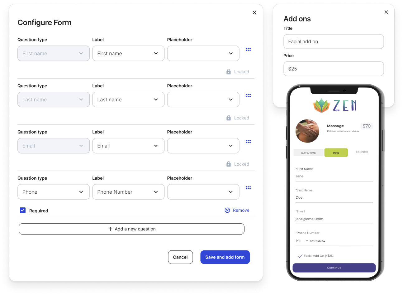Zen Mobile Dynamic Forms - Periodic White Label Scheduling